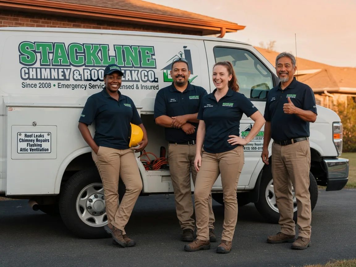 Chimney flashing repair company in Glasgow, DE